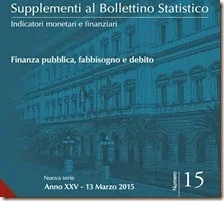 Supplemento al bollettino statistico. Marzo 2015