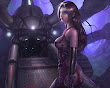 Girl In Space Catacombs