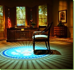 empty pres chair