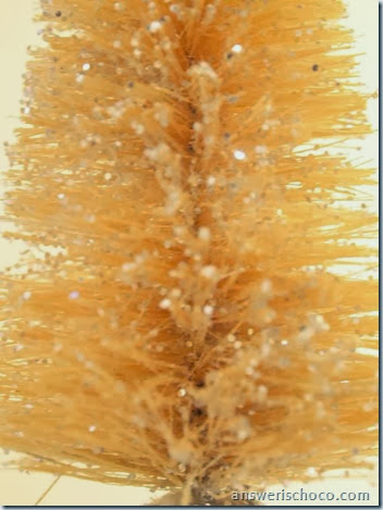 Bleached Bottlebrush Tree Closeup