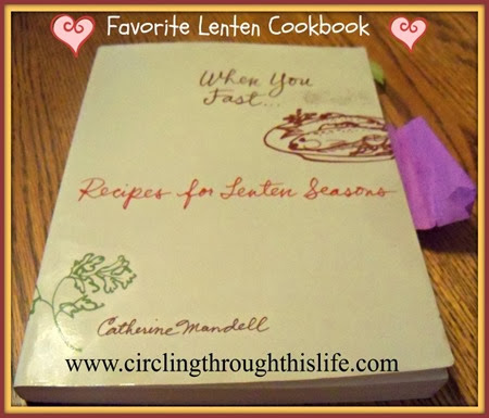 Cover of my favorite Lenten Cookbook