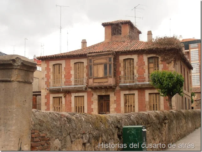 Casa abandonada del paseo de la estación Salamanca