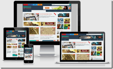 The Grid SEO Magz Responsive Blogger Template Free Download