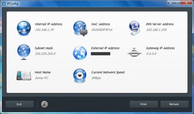 IPConfig GUI for Windows 7