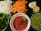 Split Pea Soup ingredients