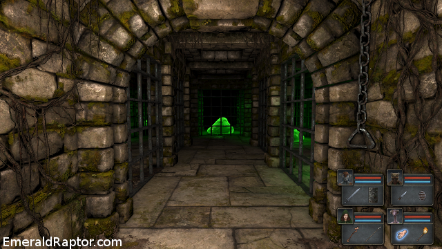 Legend of Grimrock - green slime