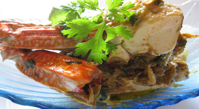 Traditional Andhra Recipes & More: Crab Masala / Peethala Kura / Crab