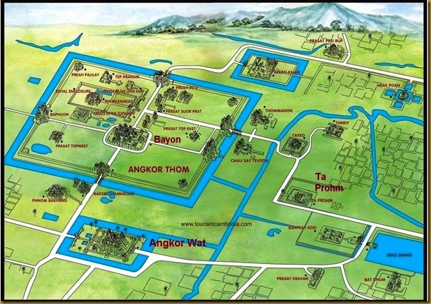 Angkor Mapa geral