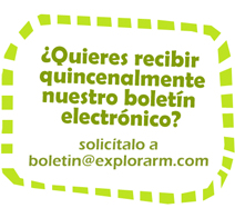 Image of Solicita el boletín quincenal a boletin@explorarm.com