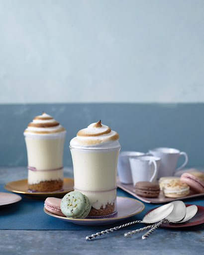 Lemon Meringue Semifreddi. 
(marthastewart.com/334696/lemon-meringue-semifreddi)