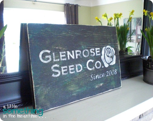 Glenrose Seed Co Sign Glenrose Seed Co Sign
