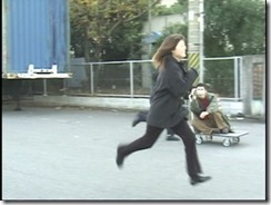 Millennium Actress Filming Running