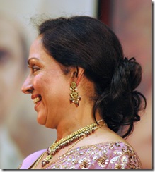 Hema Malini side view photo