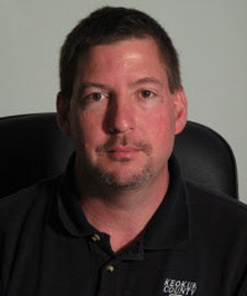 Keokuk County Sheriff Jeff Shipley. Photo taken June 6, 2011.  (Matt Nelson/SourceMedia Group News)