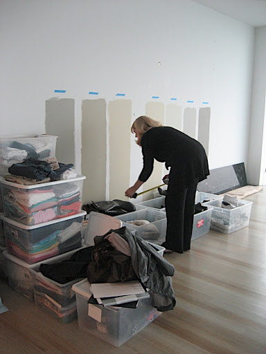 I must admit, it's all a bit embarrassing to be living out of plastic containers.