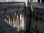 Behind the facade of Notre Dame