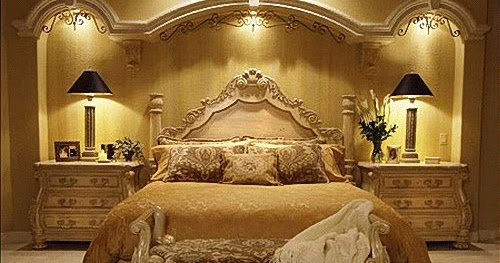 غرف نوم اجنبية 2014 ، غرف عرايس فخمة باحدث التصاميم 2014