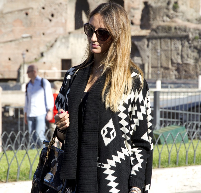 Roma Jolie Moi, Rifle Jeans, Dr, Martens Shoes, Valentino Sunglasses, Miss Sicily, Miss Sicily Bag, Dolce&Gabbana Bag, Dolce&Gabbana Miss Sicily Bag, Le Silla, Top Shop Necklace, Rome, Roma