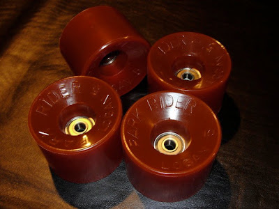 The Parkrider Logan 5 wheels are a very rare find. This is a never used set.