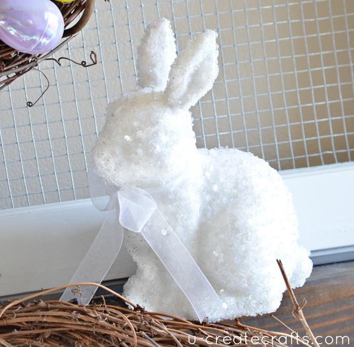 Easter Spring Mantel