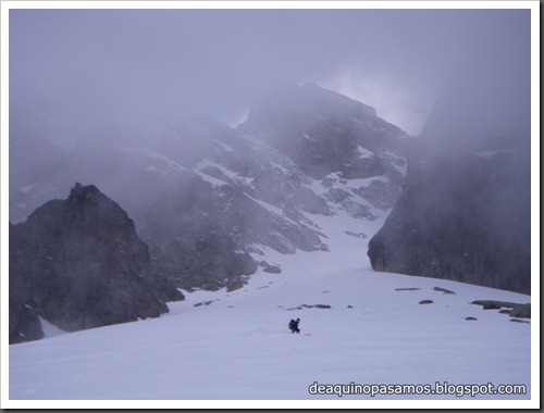 Corredor de La Fourche 350m AD 50º y Petit Pic 150m IV 60º (Midi d'Ossau, Portalet) 8963 Corredor de La Fourche 350m AD 50º y Petit Pic 150m IV 60º (Midi d'Ossau, Portalet) 8963