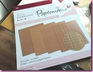 Papermania Kraft Basics Pack