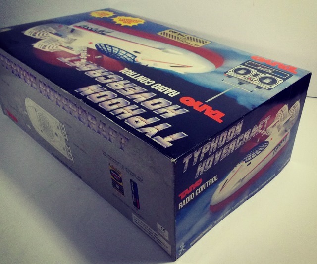 Typhoon Hovercraft Remote Control Craft Box Other Side