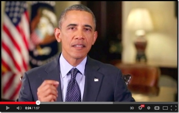 Obama Praising ISNA Obama Praising ISNA
