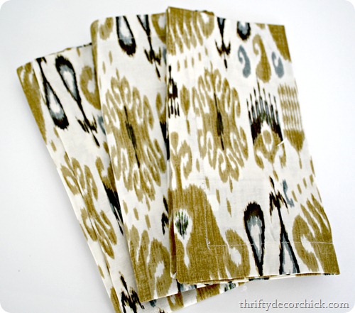 pottery barn ikat napkin