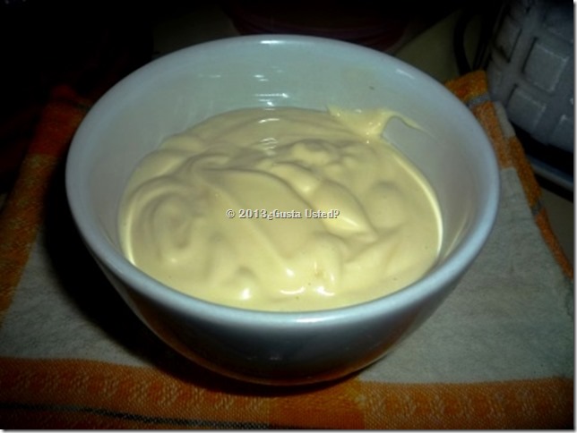 Mayonesa casera rica Mayonesa casera rica