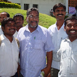 Telangana Write &amp; Singer Goreti Venkanna with fans