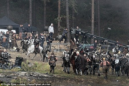 Fotók a Thor The Dark World forgatásáról 11
