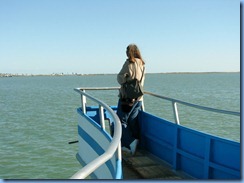 6890 Texas, South Padre Island - Osprey Cruises - Sea Life Safari - Karen at the bow