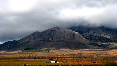December 2008 - a warm but cloudy day in the mountains of Andalucia