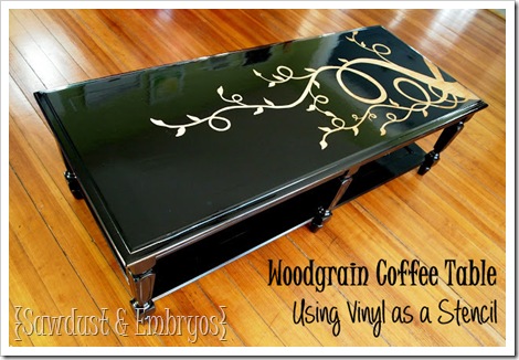Woodgrain Coffee Table