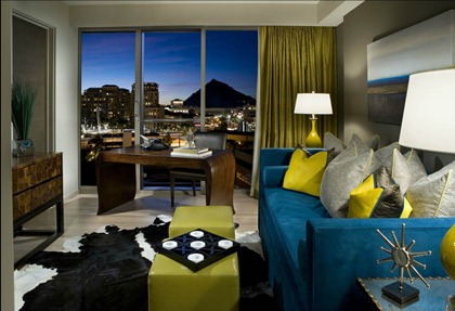 w hotel wow suite scottsdale interior design 
