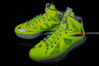 Upcoming Nike LeBron X Volt Dunkman New Photos nike lebron 10 gr atomic volt dunkman 2 10 Upcoming Nike LeBron X Volt Dunkman New Photos