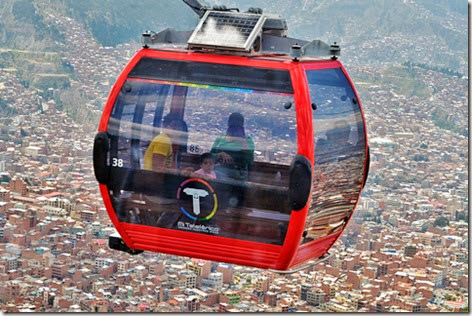 Mi Teleférico (2014): servicio de transporte aéreo por cable (La Paz)
