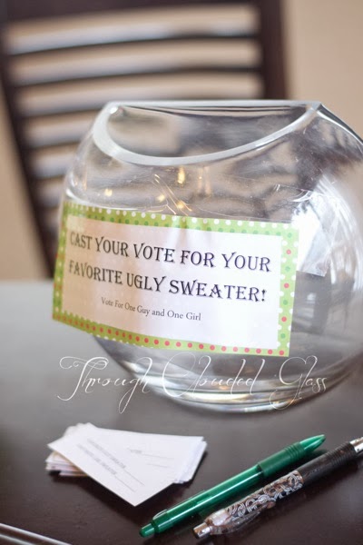 Ugly Sweater Christmas Gender Reveal Party | Through Clouded Glass DSC 9791editblog
