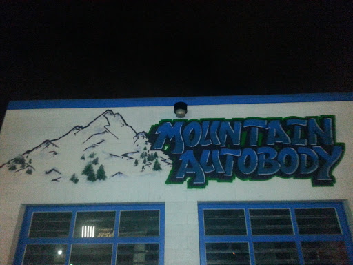 Mountain Autobody Mural