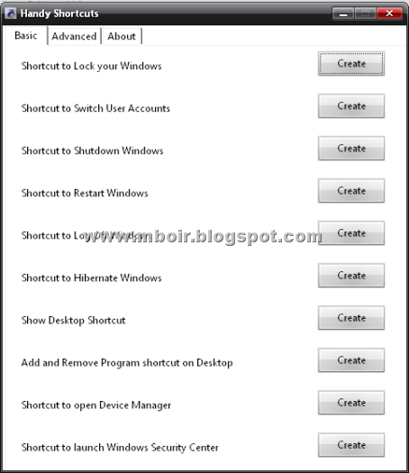Handy Shortcut - Mboir