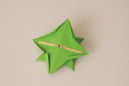 Origami Wreath Tutorial (10)