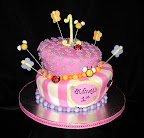 Whimsical girls cake