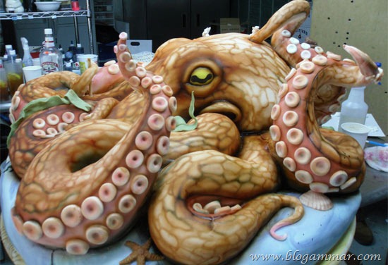 Kek sotong gurita Kek sotong gurita