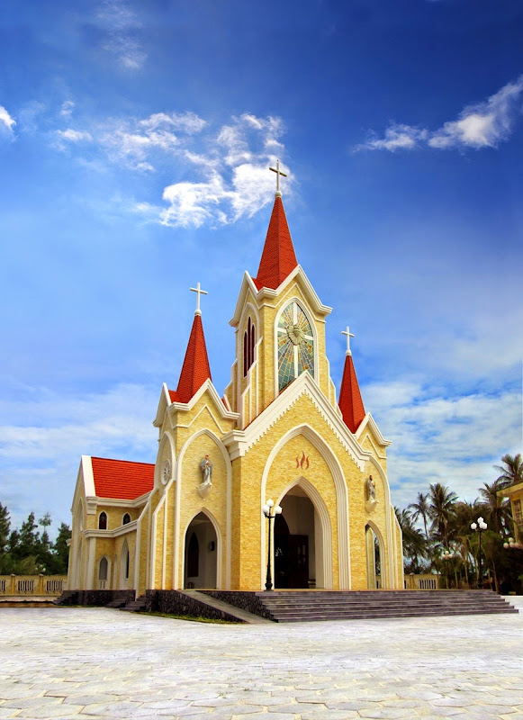 Hình ảnh tổng hợp lễ cung hiến nhà thờ giáo xứ Lý Sơn