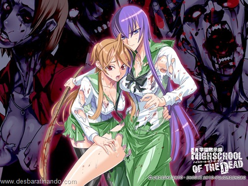 high school of the dead anime wallpapers papeis de parede download desbaratinando (13)