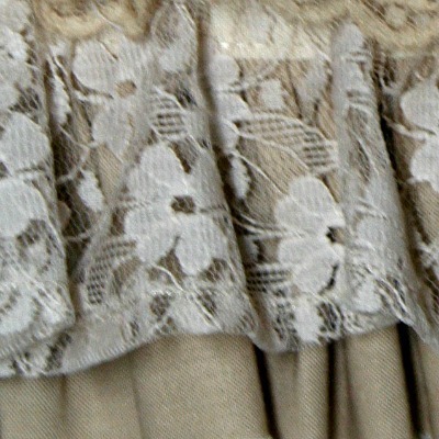 Hem of Lace Fabric Hem of Lace Fabric