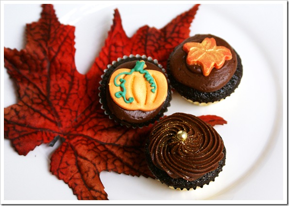 fall mini cupcakes fall mini cupcakes