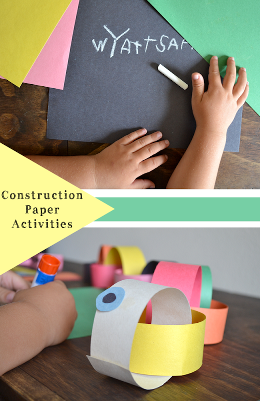 Construction Paper Activities - Rainy Day Approved
