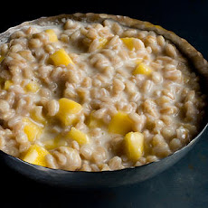 Coconut Farro Porridge with Mango Recipe